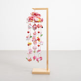 雛人形 つるし雛 華うさぎ 白木台 特小 高さ47.5cm