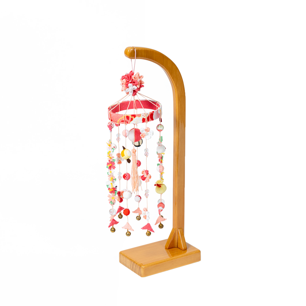 ひな祭り　9連　毬とうさちゃんの吊るし飾り Amazon | つるし飾り つるし雛 手毬と桜うさぎ（ミニ）高さ41cm