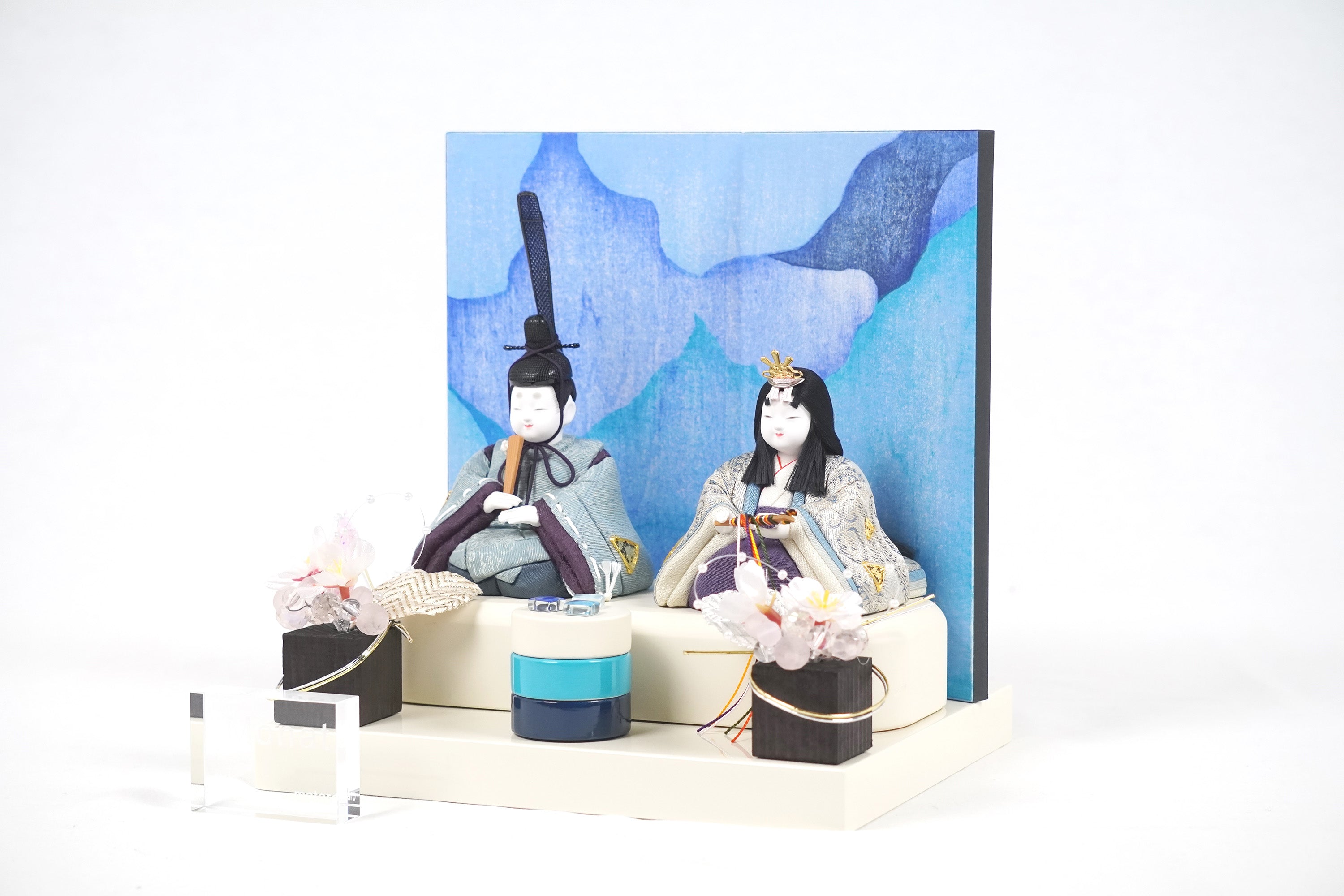 雛人形 Monat - アート雛 木目込み人形 真多呂作