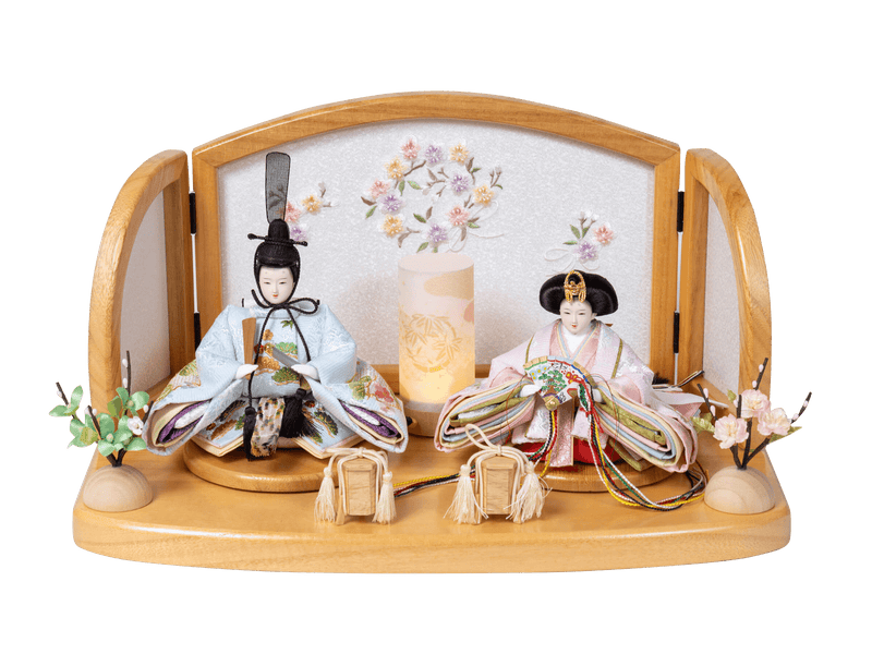 こずえ平飾り Lオーク ブルー