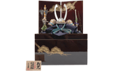 白光 兜収納飾り 7号 道斎作
