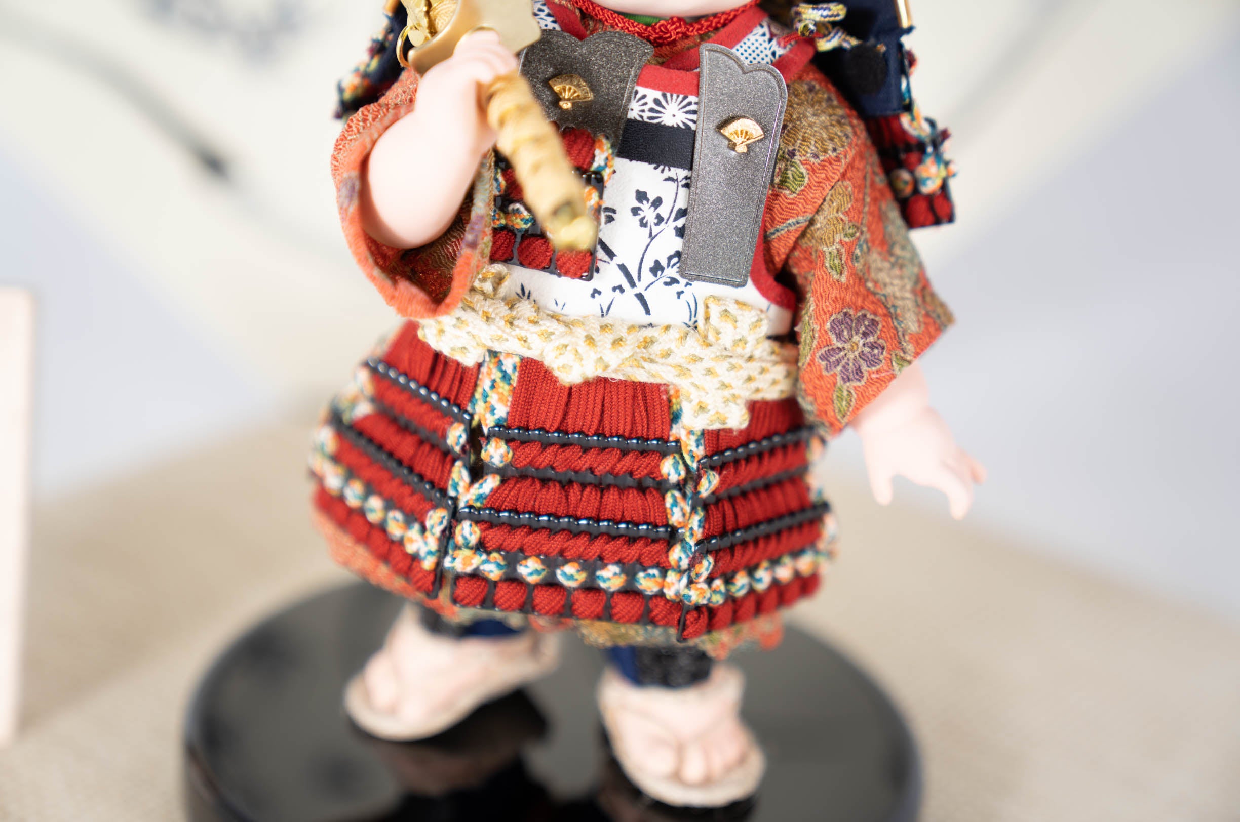 もののふ童 子供大将 凛｜端午の節句 五月人形 兜 コンパクトで