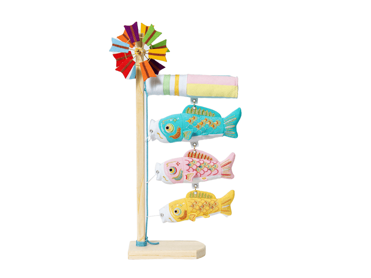 アーバン鯉のぼり 刺繍