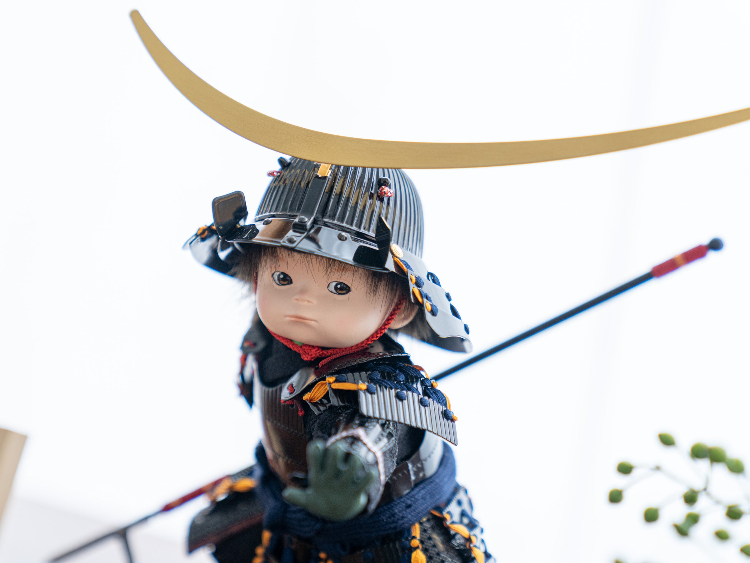 五月人形 もののふ童 子供大将 伊達政宗 飾台付