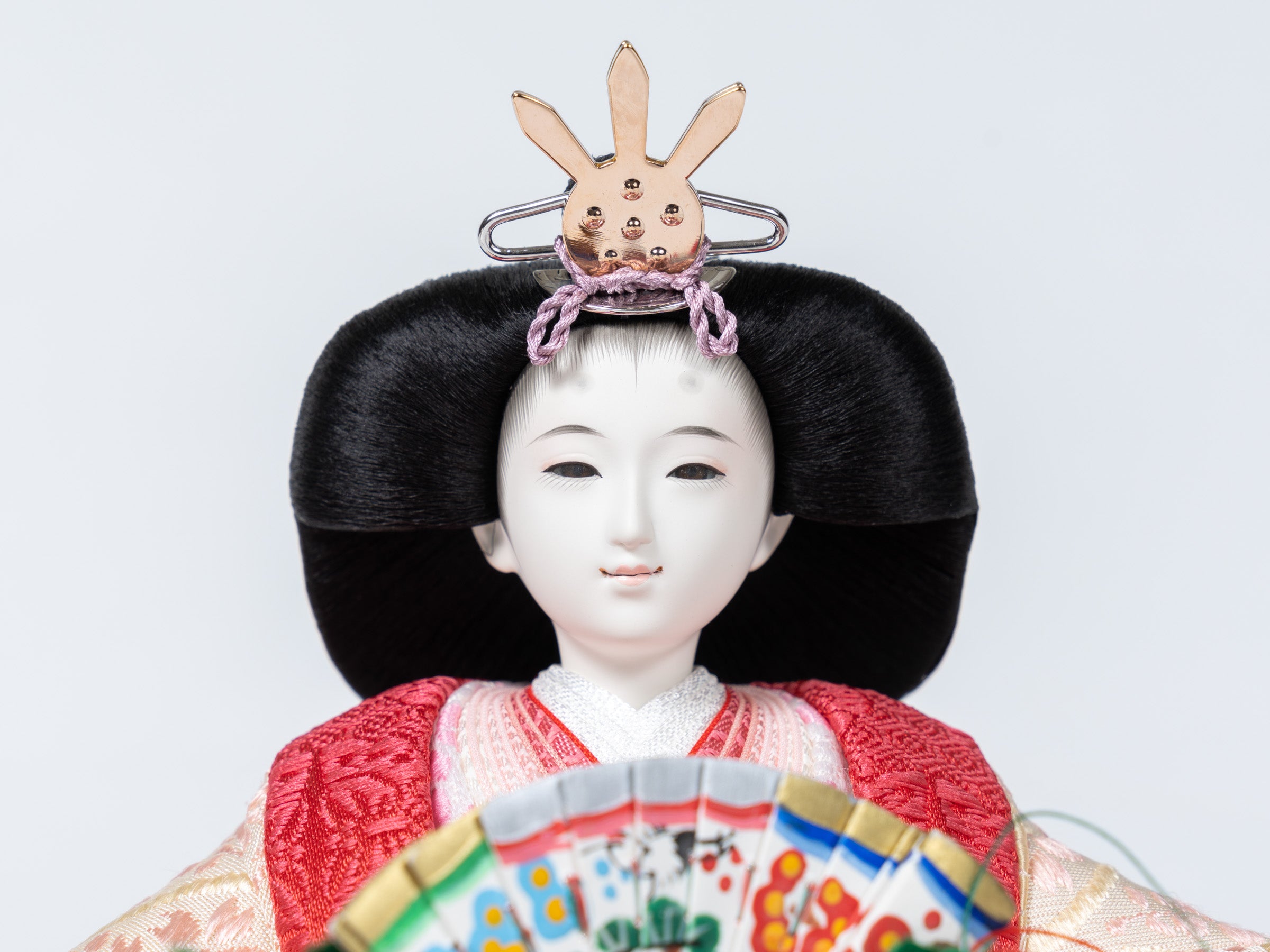 雛人形 ゆうき平飾り 吉徳大光 白縹色